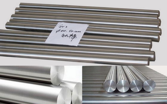 Industrial Round Titanium Rod Ti6Al4V GR5 Titanium Bar
