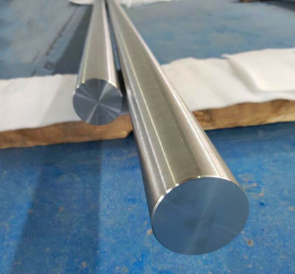 ASTM B348 Grade 2 Titanium Round Bar , Titanium Forged Block Diameter 35mm