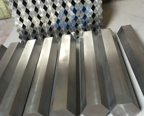 Rolled Titanium Hex Bar , TC4 Titanium Welding Rod For Chemical Industry