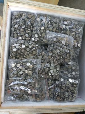 Cylindrical Coating Evaporation Titanium Sputtering Target Particles 3 X 3mm