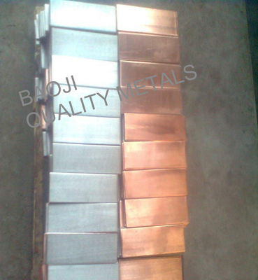 T2 Gr2 Square Titanium Copper Alloy Plate Electrode Material