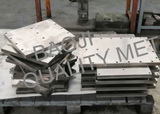 TiB2 Diboride Titanium Sputtering Target CNC Milling For Electrochemistry Equipment