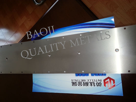 Silver Titanium Sputtering Target CNC Casting OEM For Electrochemistry Equipment