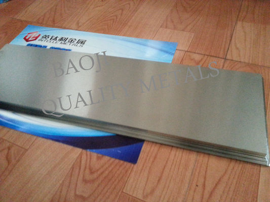 CrAl Tantalum Sputtering Target ASTM B265 Silver Color For Recording Medium