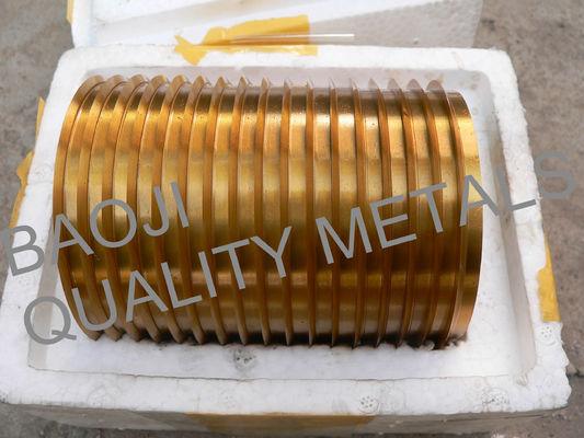 Kad Screw Titanium Machined Parts , Gr1 Gr7 Titanium Threaded Rod Guide Screw