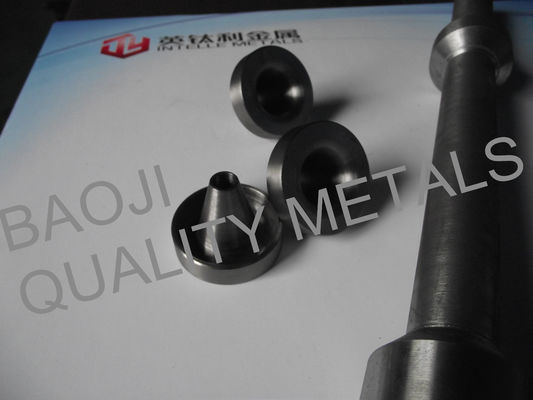 Housing Turning Titanium Alloy Parts Cnc Nitrided Surface Black Color