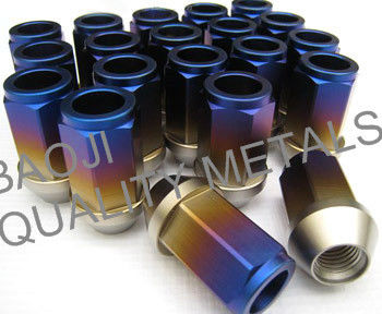 Gr2 Gr5 CNC Machining Titanium Parts Mechanical For Motorcycles