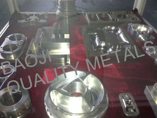 Housing Turning CNC Machining Titanium Parts Grade 5 Alloy Material  Auto Lathe