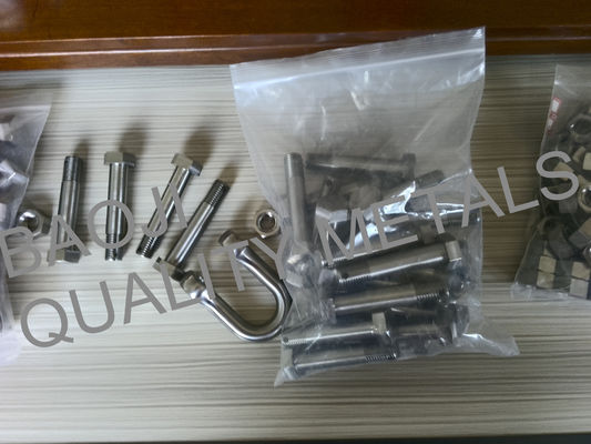 Gr.21 Marine Titanium U Bolt , Cnc Titanium Parts Corrosion Resistance For SeaWater