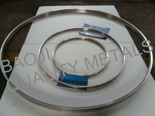 Gr11 Gr21 Titanium Metal Ring , Machined Titanium Parts ASTM 348