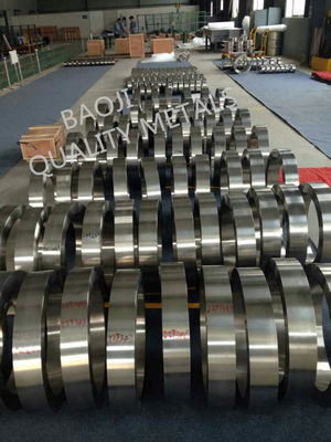 Bright CNC Machining Titanium Forged Ring Gr12 For Petroleum Equipment