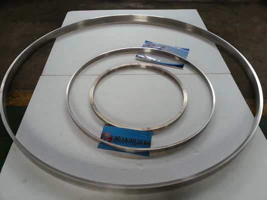 Density 4.51g/cm³ Titanium Metal Ring , Titanium Alloy Parts 10-3000mm diameter