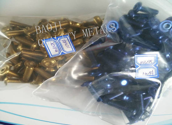 M22 Titanium Standard Parts , M28 Titanium Hex Bolts Anti Corrosion