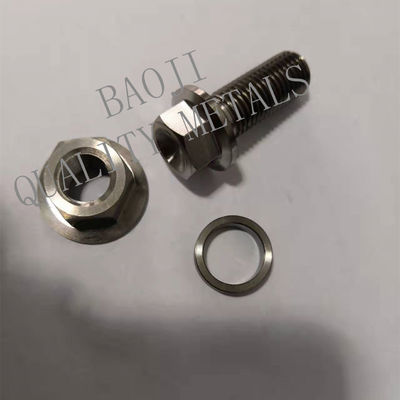 DIN127 Gr5 Titanium Standard Parts , M8 Titanium Stud Bolt 1.25x45 Size