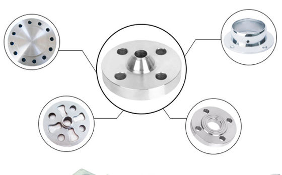 Forged Gr2 Titanium Weld Neck Flange ANSI B16.5 Class150 For Power Industry