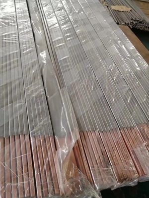 ASTM B432 Square Titanium Clad Copper Rod T2 Gr2 Material With Acid Resistance