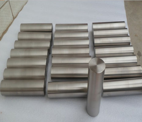 ASTM B348 Grade 2 Titanium Round Bar , Titanium Forged Block Diameter 35mm