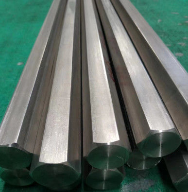 Rolled Titanium Hex Bar , TC4 Titanium Welding Rod For Chemical Industry