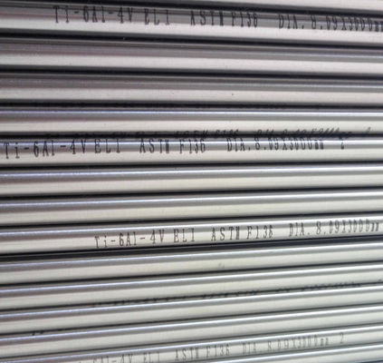 GR23 Ti6al4v Medical Titanium Rod ,  Titanium Alloy Bar For Medical Applications