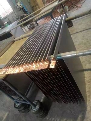 ASTM B265 Ti Titanium Clad Copper Bar Composite Materials For Electrowinning Industry