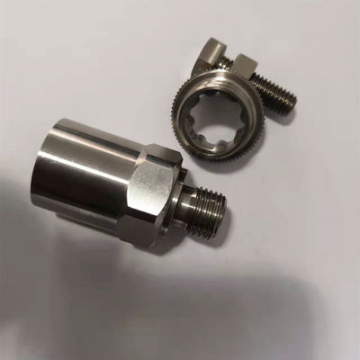 Pure Turning CNC Machining Titanium Parts Wire Cutting For Auto