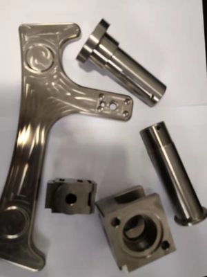 5 Axis Center Titanium Machining Parts , Plating Cnc Milling Titanium